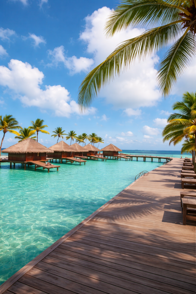tropical island
